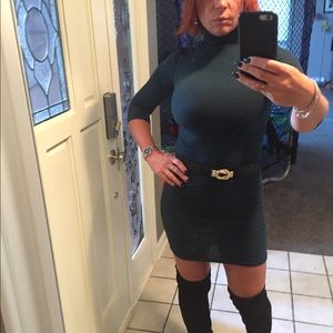 Capella Jersey knit dress.